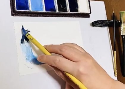 筆絵の先生